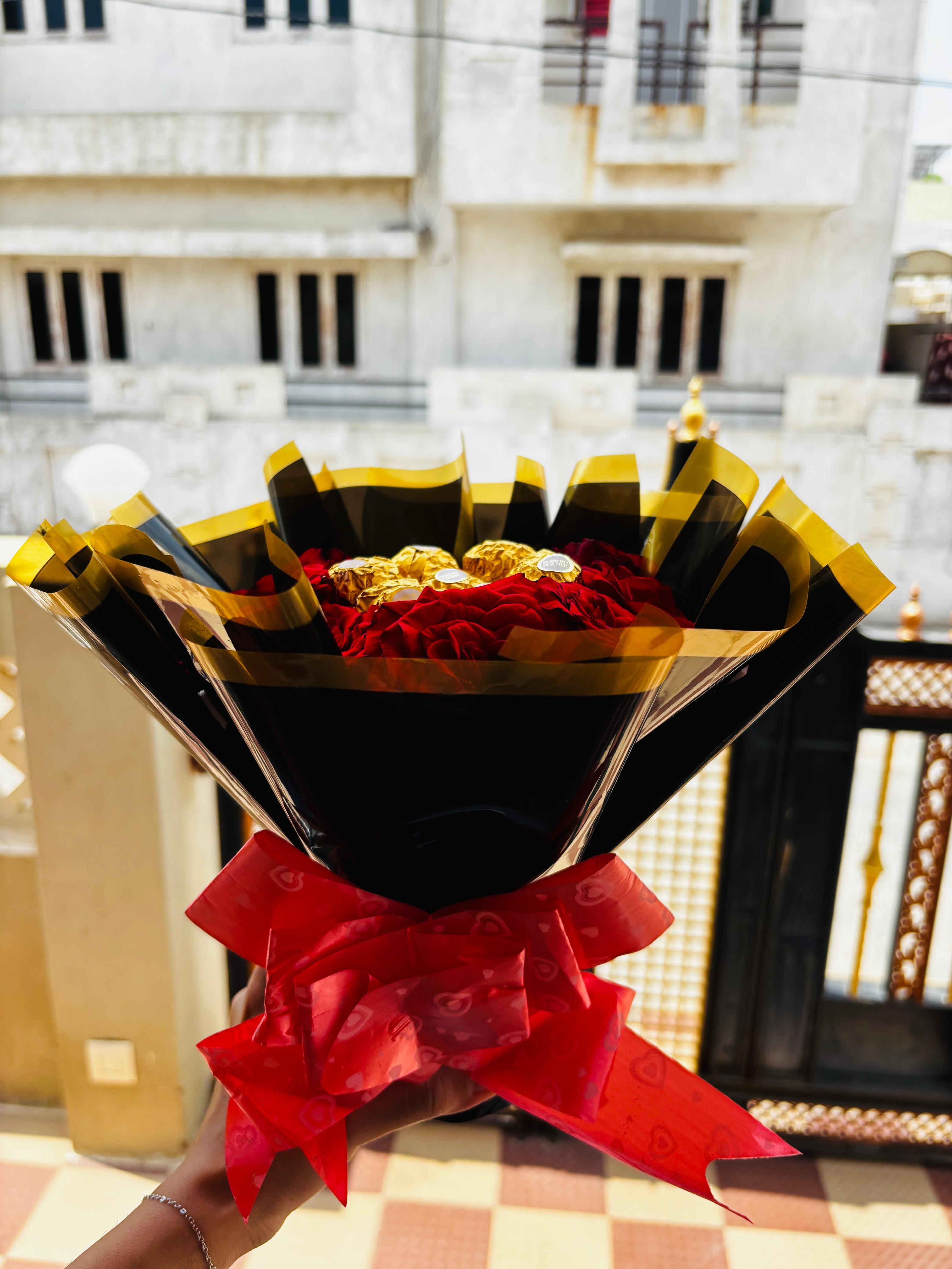 Chocolate bouquet